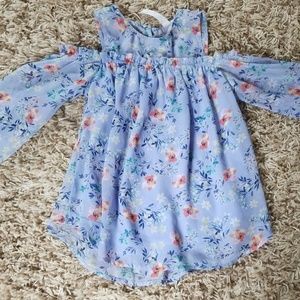 Girls cold shoulder shirt